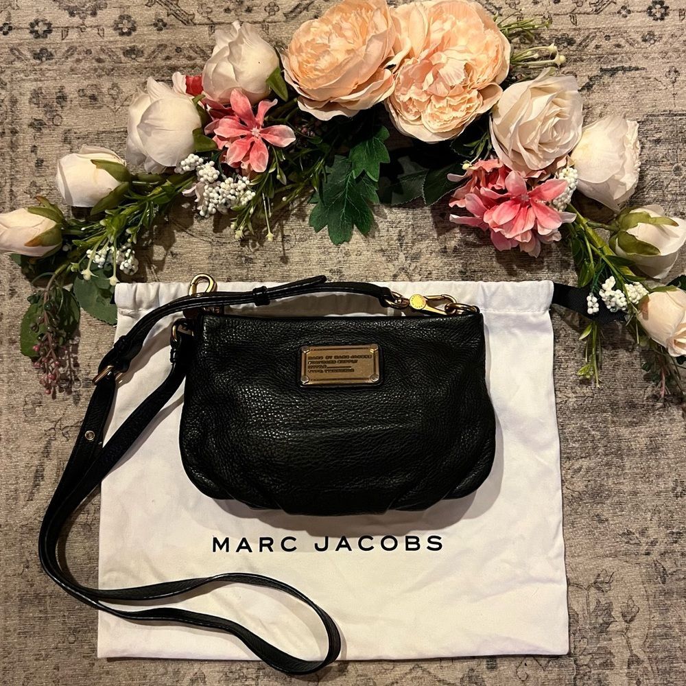 Marc by Marc Jacobs Classic Q Percy Leather Crossbody Bag - Black (Orig. $258)